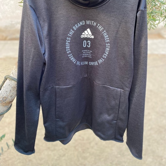 NW Adidas Climawarm Game-day or Any day Hoodie Sz M - Picture 4 of 9